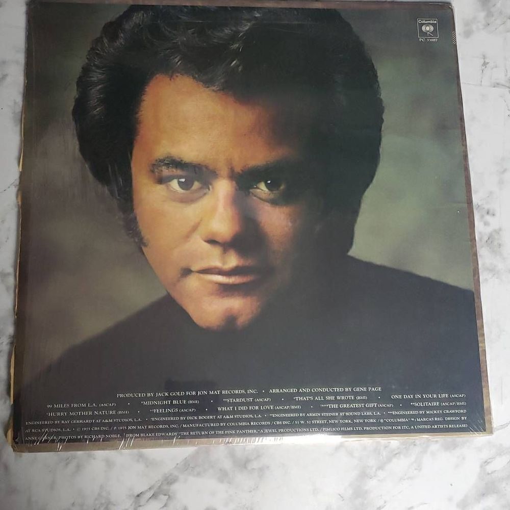 Johnny Mathis Vinyl Record - Picture 2 of 13